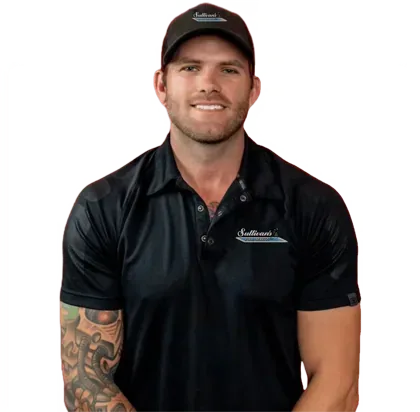 Ryan Sullivan, owner of Sullivan’s Pool Service