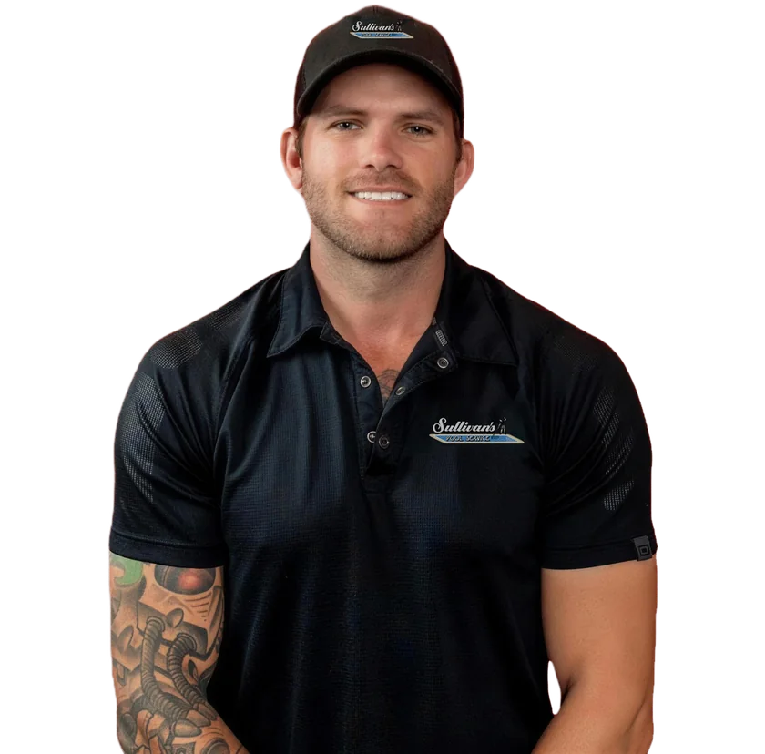 Ryan Sullivan, owner of Sullivan’s Pool Service